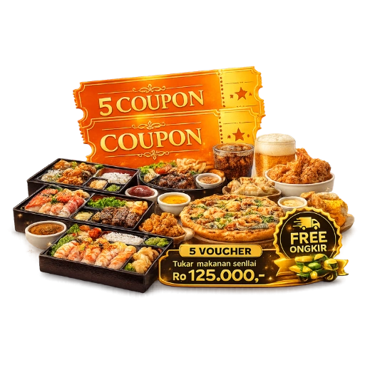 Voucher Makan 125 Rb Free Ongkir